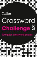 Book Cover for Crossword Challenge Book 3 by Collins Puzzles