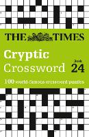 Book Cover for The Times Cryptic Crossword Book 24 by The Times Mind Games, Richard Rogan