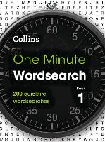 Book Cover for One Minute Wordsearch Book 1 by Collins Puzzles