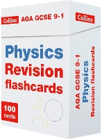 Book Cover for AQA GCSE 9-1 Physics Revision Cards by Collins GCSE