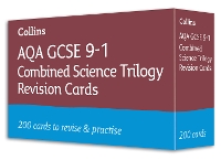 Book Cover for AQA GCSE 9-1 Combined Science Revision Cards (Biology, Chemistry & Physics) by Collins GCSE