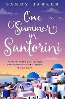 Book Cover for One Summer in Santorini by Sandy Barker