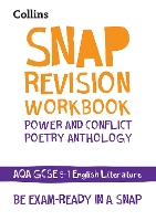 Book Cover for AQA Poetry Anthology Power and Conflict Workbook by Collins GCSE