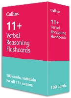 Book Cover for 11+ Verbal Reasoning Flashcards by Collins 11+