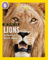 Book Cover for Face to Face with Lions Level 5 by Beverly Joubert, Dereck Joubert