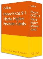 Book Cover for Edexcel GCSE 9-1 Maths Higher Revision Cards by Collins GCSE