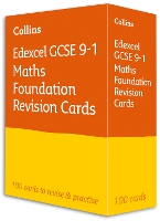 Book Cover for Edexcel GCSE 9-1 Maths Foundation Revision Cards by Collins GCSE