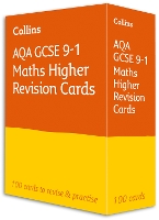 Book Cover for AQA GCSE 9-1 Maths Higher Revision Cards by Collins GCSE