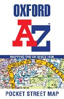 Book Cover for Oxford A-Z Pocket Street Map by A-Z Maps