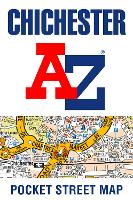 Book Cover for Chichester A-Z Pocket Street Map by A-Z Maps