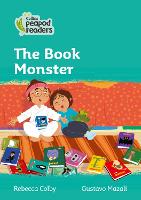 Book Cover for The Book Monster by Rebecca Colby