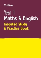 Book Cover for Year 1 Maths and English KS1 Targeted Study & Practice Book by Collins KS1