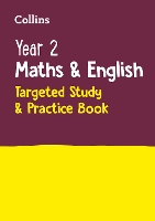 Book Cover for Year 2 Maths and English KS1 Targeted Study & Practice Book by Collins KS1