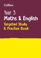 Book Cover for Year 3 Maths and English KS2 Targeted Study & Practice Book by Collins KS2