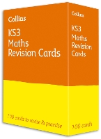 Book Cover for KS3 Maths Revision Question Cards by Collins KS3