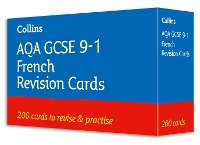 Book Cover for AQA GCSE 9-1 French Vocabulary Revision Cards by Collins GCSE