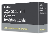 Book Cover for AQA GCSE 9-1 German Vocabulary Revision Cards by Collins GCSE