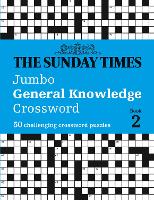 Book Cover for The Sunday Times Jumbo General Knowledge Crossword Book 2 by The Times Mind Games, Peter Biddlecombe