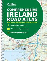 Book Cover for Comprehensive Road Atlas Ireland by Collins Maps