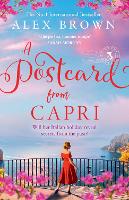 Book Cover for A Postcard from Capri by Alex Brown