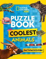 Book Cover for Puzzle Book Coolest Animals by National Geographic Kids