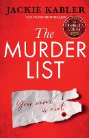 Book Cover for The Murder List by Jackie Kabler