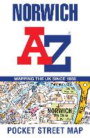 Book Cover for Norwich A-Z Pocket Street Map by A-Z Maps