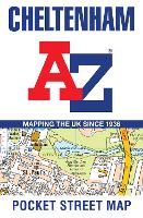 Book Cover for Cheltenham A-Z Pocket Street Map by A-Z Maps