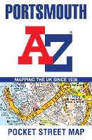 Book Cover for Portsmouth A-Z Pocket Street Map by A-Z Maps