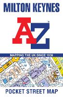 Book Cover for Milton Keynes A-Z Pocket Street Map by A-Z Maps