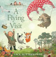 Book Cover for A Flying Visit by Nick Butterworth