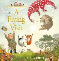 Book Cover for A Flying Visit by Nick Butterworth