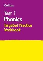 Book Cover for Year 1 Phonics Targeted Practice Workbook by Collins KS1