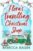 Book Cover for Flora's Travelling Christmas Shop by Rebecca Raisin