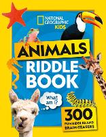 Book Cover for Animal Riddles Book  by National Geographic Kids