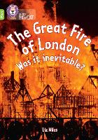 Book Cover for The Great Fire of London by Liz Miles