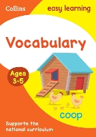 Book Cover for Vocabulary Activity Book Ages 3-5 by 