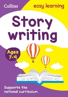 Book Cover for Story Writing Activity Book Ages 7-9 by 