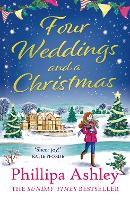Book Cover for Four Weddings and a Christmas by Phillipa Ashley