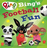 Book Cover for Bing's Football Fun by Lauren Holowaty, Susan Earl