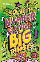 Book Cover for Number games for big thinkers by Collins Kids