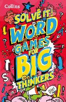 Book Cover for Word games for big thinkers by Collins Kids