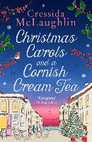 Book Cover for Christmas Carols and a Cornish Cream Tea by Cressida McLaughlin