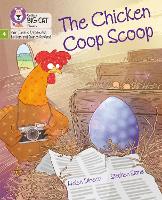 Book Cover for The Chicken Coop Scoop by Helen Dineen