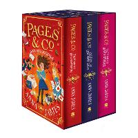 Book Cover for Pages & Co. Series Three-Book Collection Box Set by Anna James