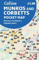 Book Cover for Munros and Corbetts Pocket Map by Collins Maps