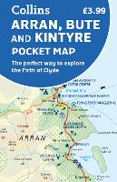 Book Cover for Arran, Bute and Kintyre Pocket Map by Collins Maps