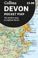 Book Cover for Devon Pocket Map by Collins Maps