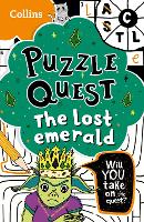Book Cover for The Lost Emerald by Kia Marie Hunt, Collins Kids