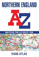 Book Cover for Northern England A-Z Road Atlas by A-Z Maps